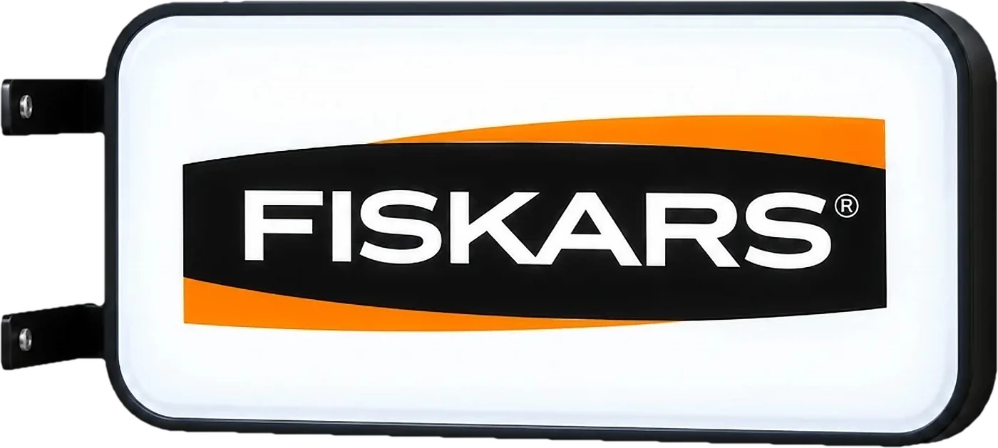 Podświetlany kaseton reklamowy – semafor na wysięgniku