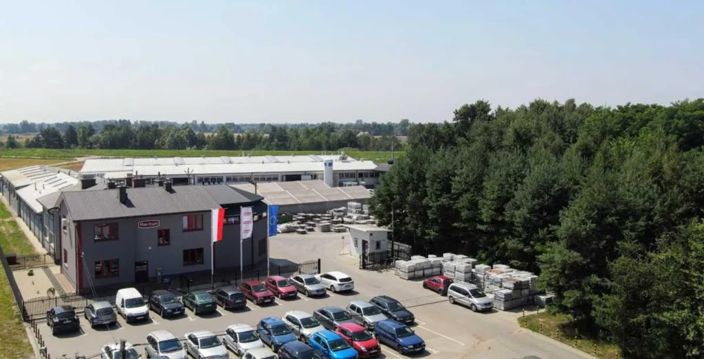 Siedziba i zakład produkcyjny Meritum24 – widok z drona